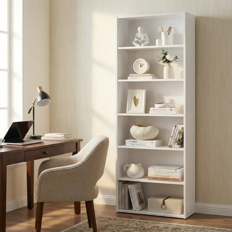 Sylvan 6 Tier 63" H x 24" W Standard Bookcase