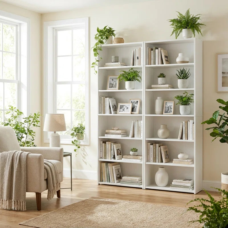 Sylvan 6 Tier 63" H x 24" W Standard Bookcase