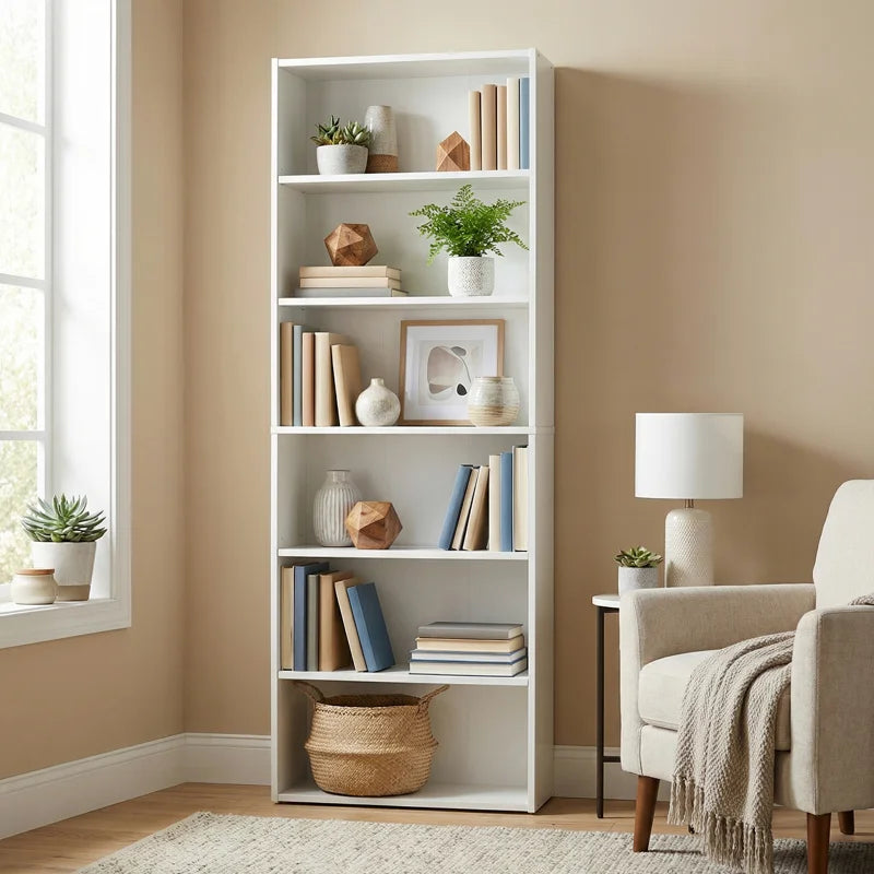 Sylvan 6 Tier 63" H x 24" W Standard Bookcase